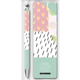 Bolígrafo y marcador Deleítate en el Señor (Salmo 37:4)