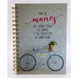 Cuaderno Bicicleta (Proverbios 16:3)