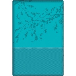 Biblia de la mujer conforme al corazón de Dios. 2 tonos. Turquesa - RVR60