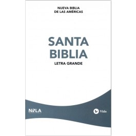 Biblia manual. Letra grande. Rústica - NBLA