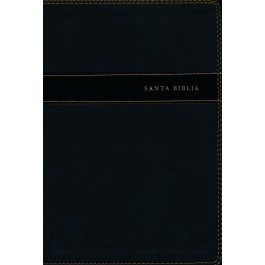 Biblia grande. Letra gigante. Ultrafina. Imitación piel. Negro - NVI
