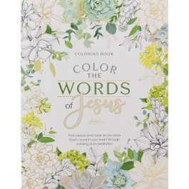 Color the Words of Jesus - Libro de colorear para adultos (inglés)