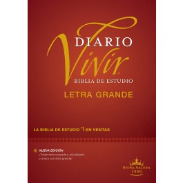 Biblia del diario vivir. Letra grande. Tapa dura. Índice - RVR60