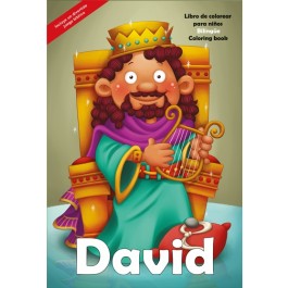 David - Libro de colorear gigante