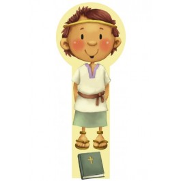 Marcador en 3D para niños David (bilingüe)