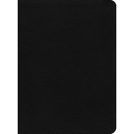 Biblia de la reforma. Piel genuina. Negro - LBLA
