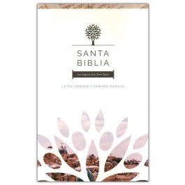 Biblia manual. Letra grande. 2 tonos. Azul - RVR60