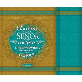 Bolsa de regalo Bueno es el Señor (Salmo 145:9). Papel