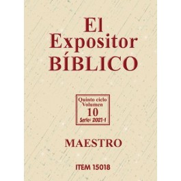 Expositor bíblico. Maestro