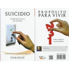 Suicidio y Propósito para vivir (2 en 1) MM - June Hunt