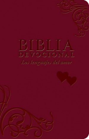 Biblia devocional los lenguajes del amor. 2 tonos. Rojo - NTV