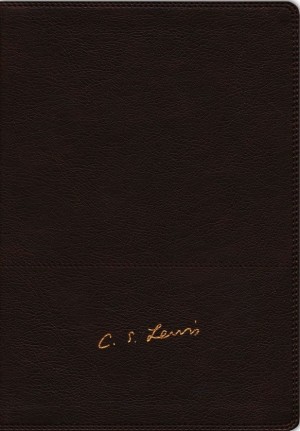 Biblia Reflexiones de C. S. Lewis. Imitación piel. Café - RVR77