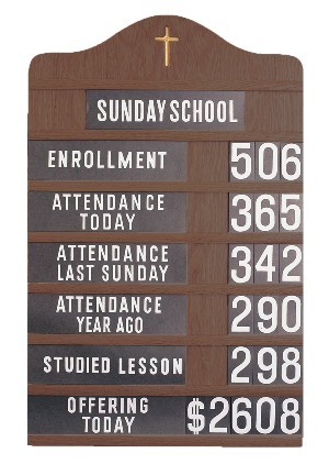 Tabla de registro. Roble oscuro