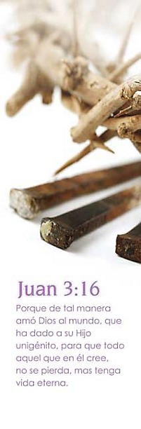 Marcador - Juan 3:16 (Adultos)