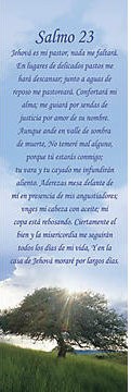 Marcador - Salmo 23