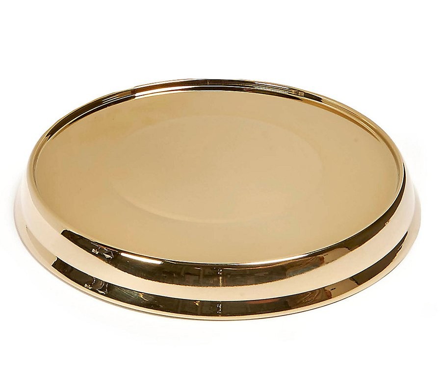 Base para bandeja de vasos dorada - Santa Cena