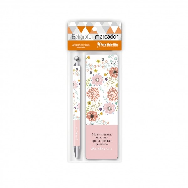 Bolígrafo y marcador Mujer virtuosa (Proverbios 31:10)
