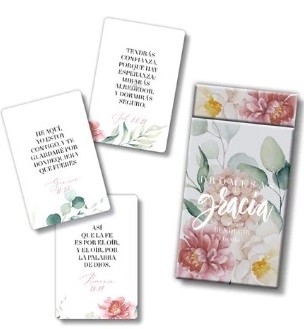 Promesas Gracia para bendecir tu día (50 tarjetas)