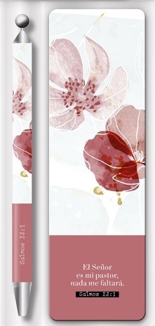 Bolígrafo y marcador El Señor es mi pastor (Salmo 23:1)