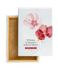 Mini lienzo El Señor es mi pastor (Salmo 23:1)