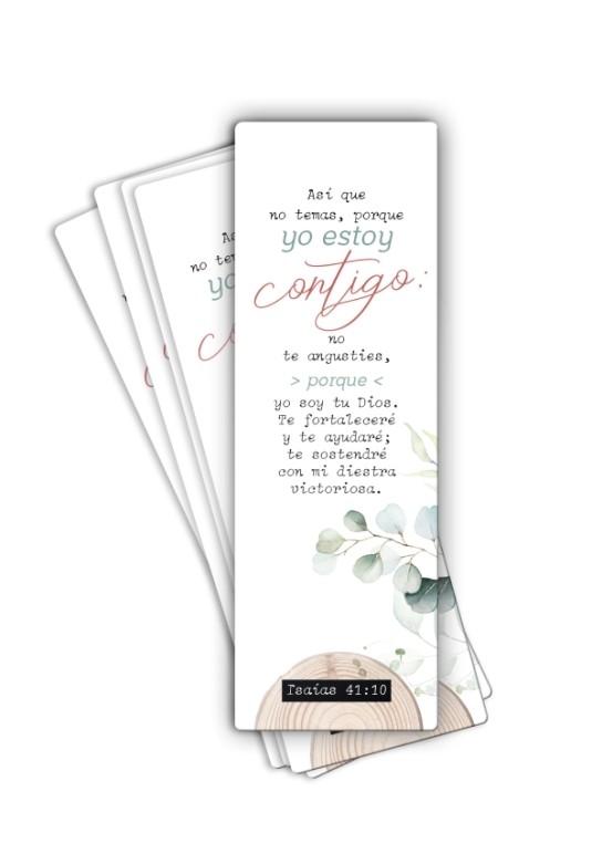 Marcador Así que no temas (Isaías 41:10) (pack de 25)