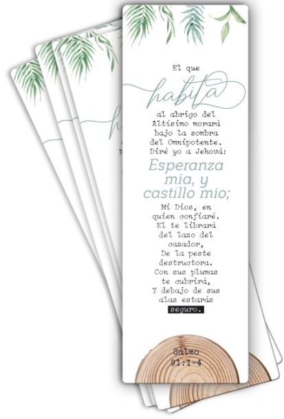 Marcador Pero los que esperan (Isaías 40:21) (pack de 25)