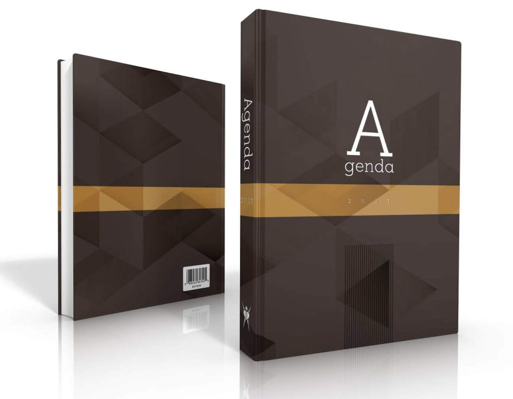 Agenda Eco 2021. Tapa dura. Marrón