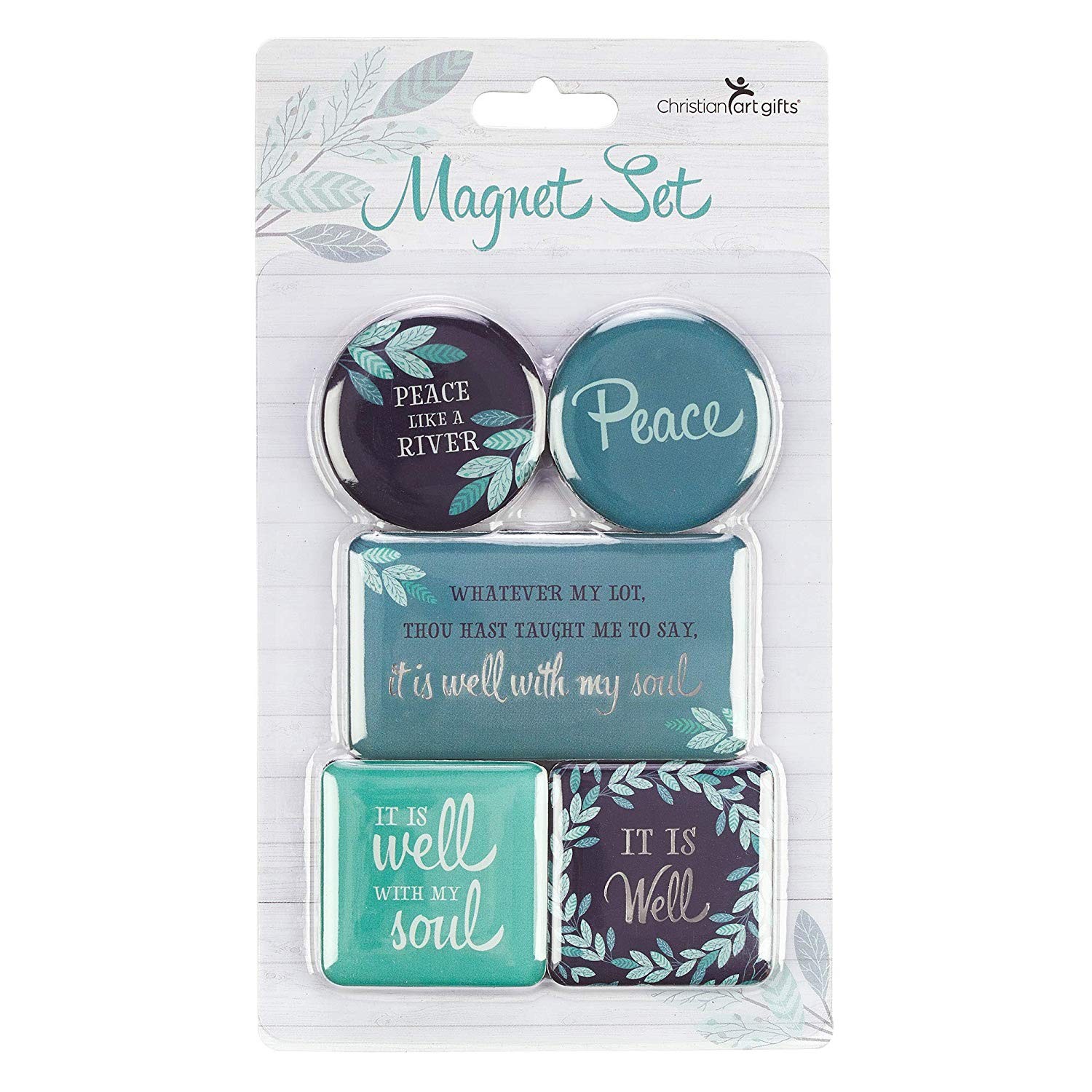 Juego de imanes It is well with my soul (pack de 5)