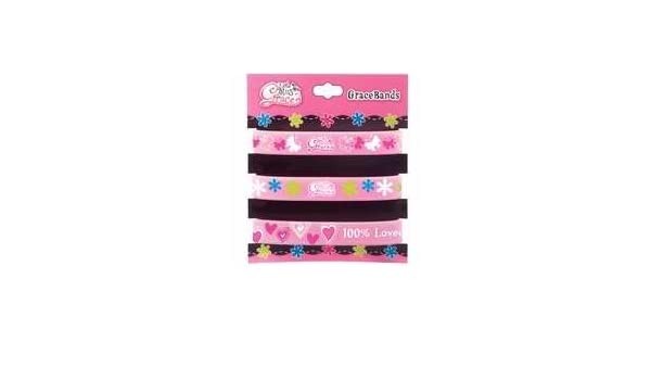 Pulseras de silicona Grace (pack de 3)