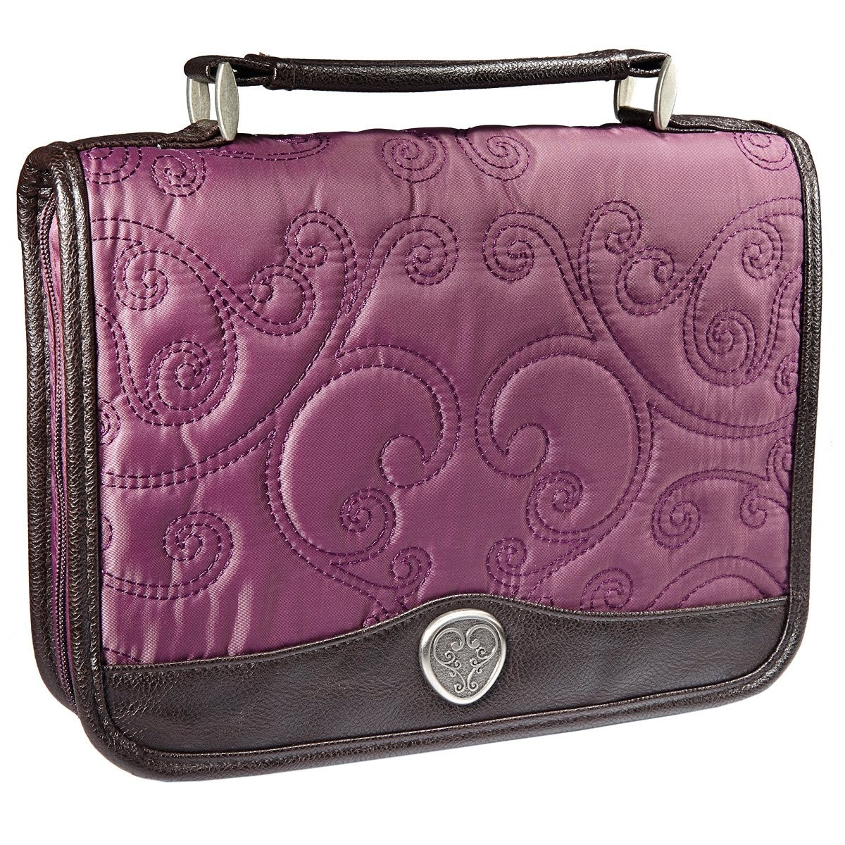 Funda para Biblia. Microfibra. Microfibra. Turquesa y marrón - XL