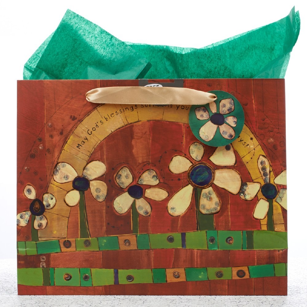 Bolsa de regalo May God´s blessings surround. Papel