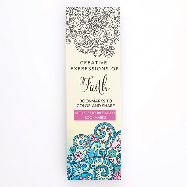 Marcador para colorear Faith. Azul (pack de 5) (inglés)