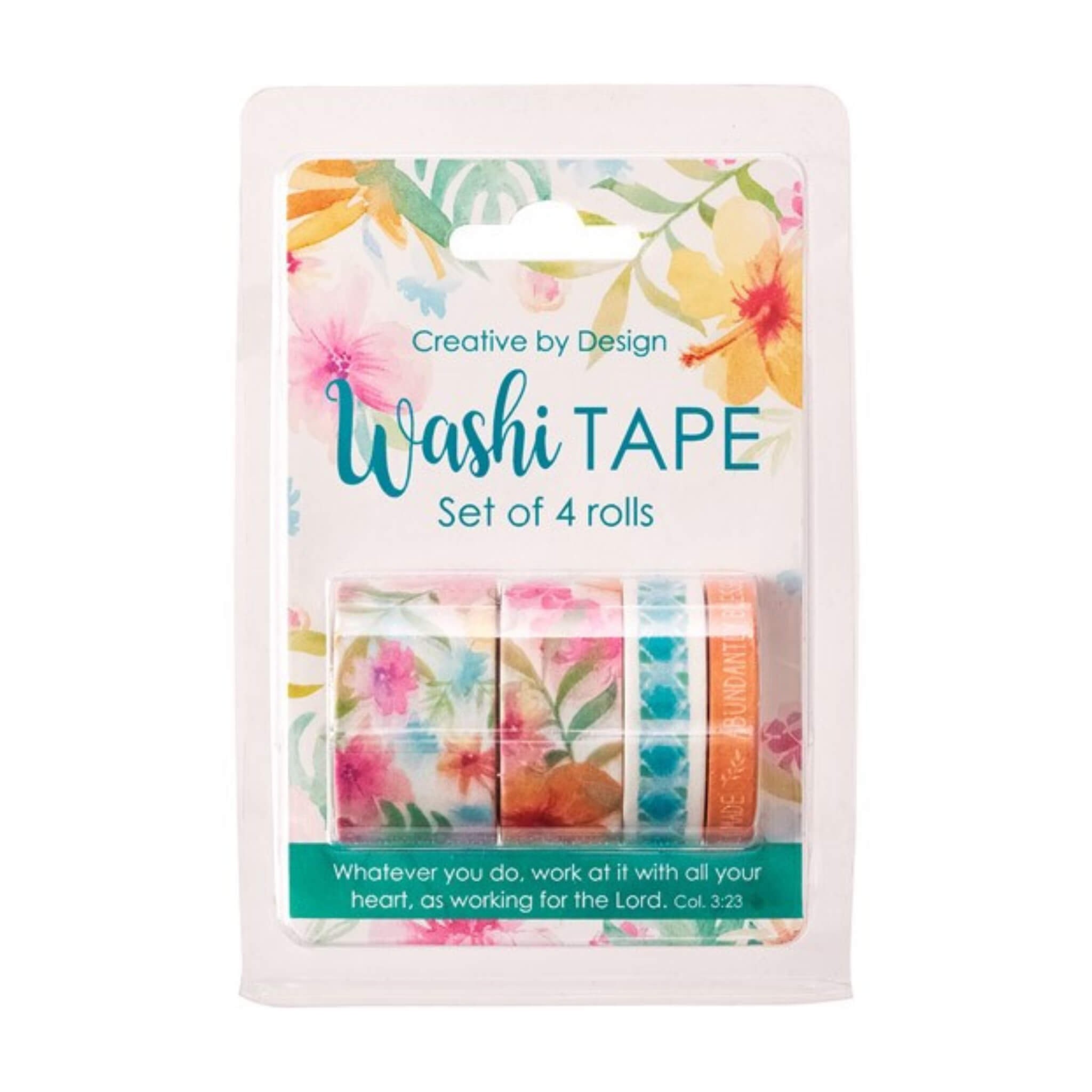 Cinta Whasi Forever thankfull (pack de 8) (inglés)