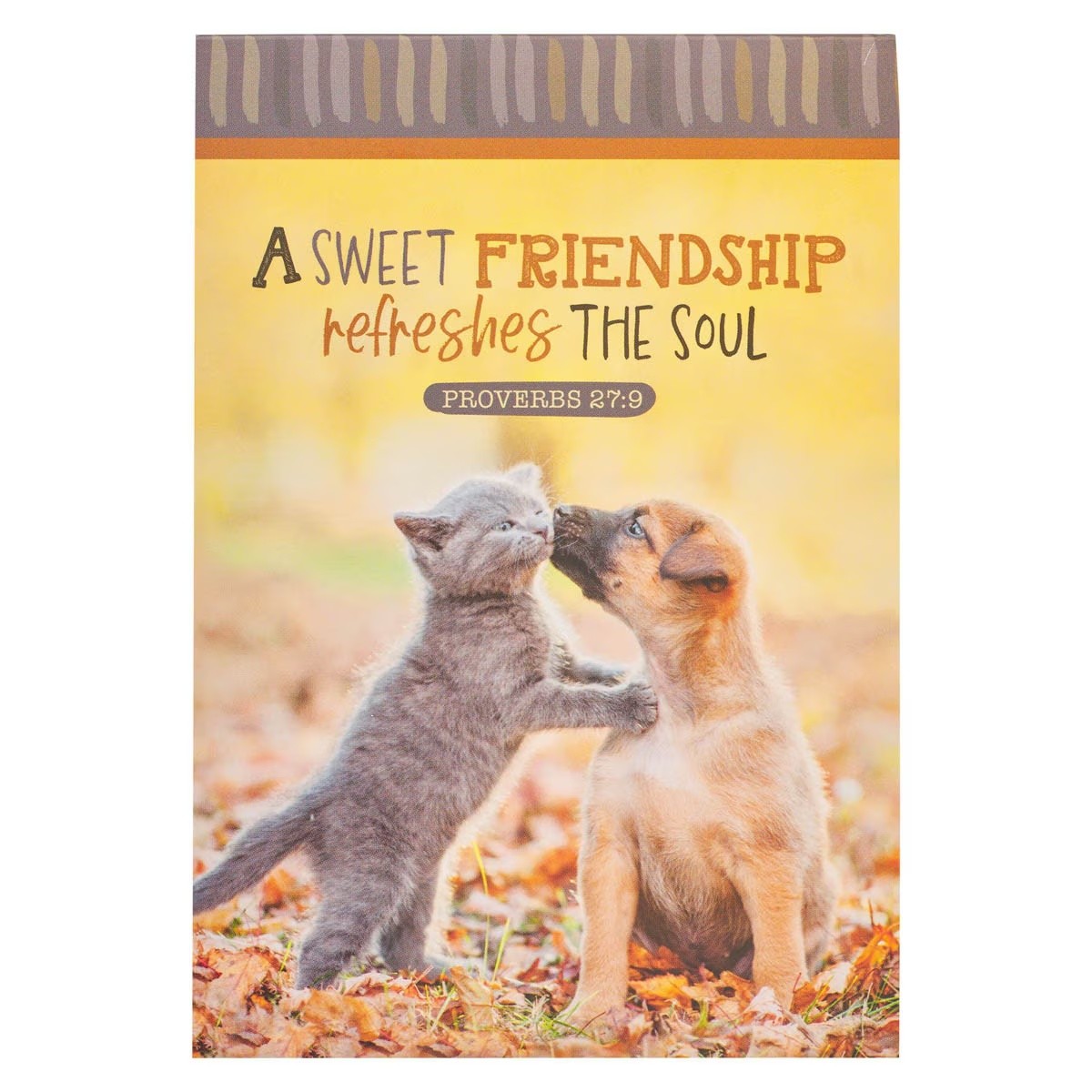 Libreta A sweet friendship (Proverbios 27:9). Rústica (inglés)