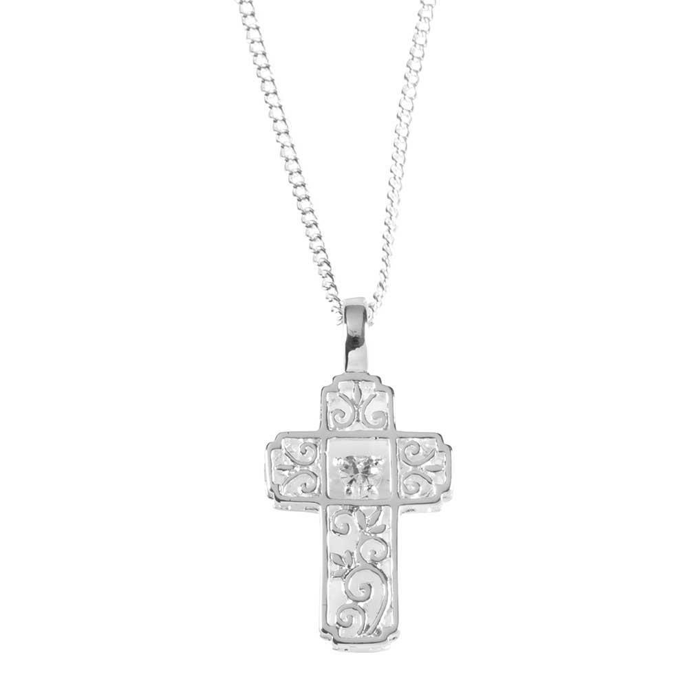 Colgante Cruz. Plata