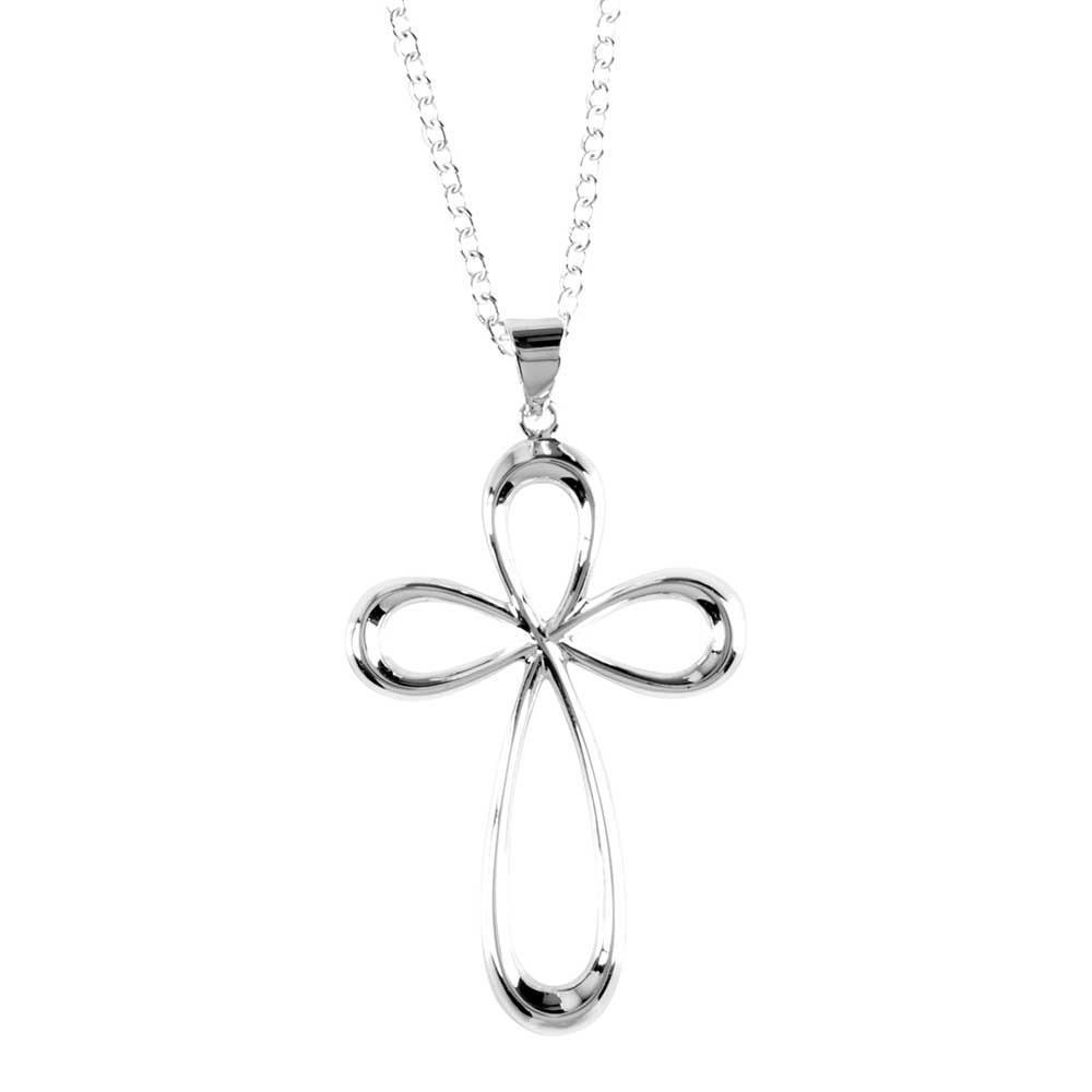 Colgante Cruz. Plata