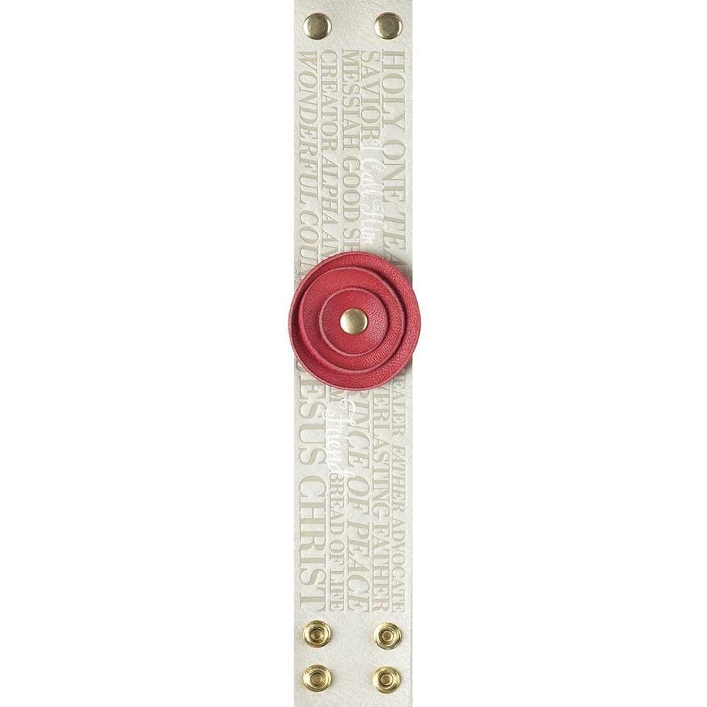 Pulsera I call him friend. Piel (inglés)