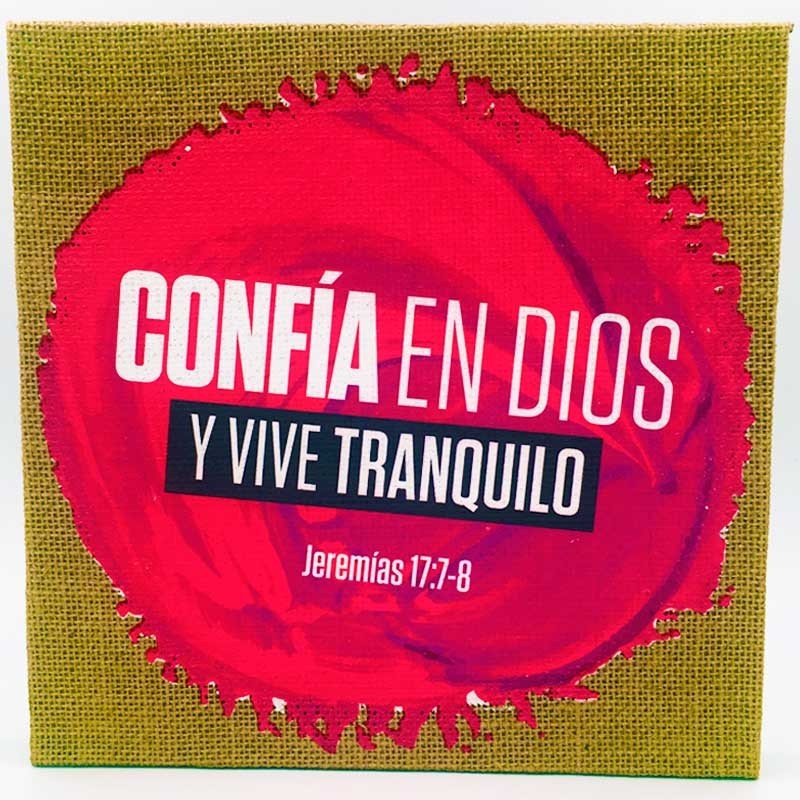 Cuadro Explosión de color Jeremías 17:7-8