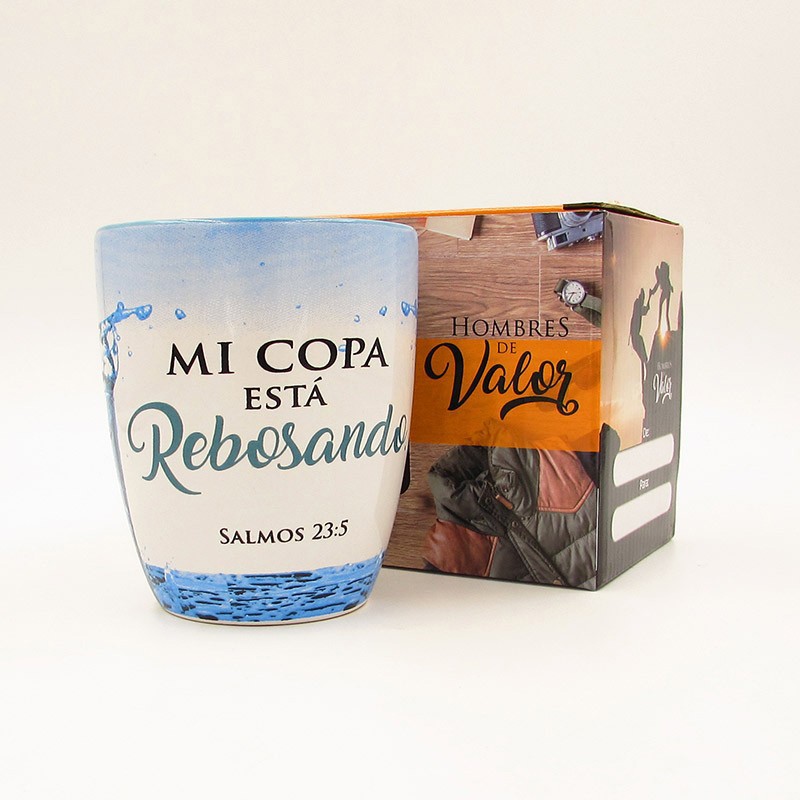 Taza Hombres de Valor Salmo 23:5