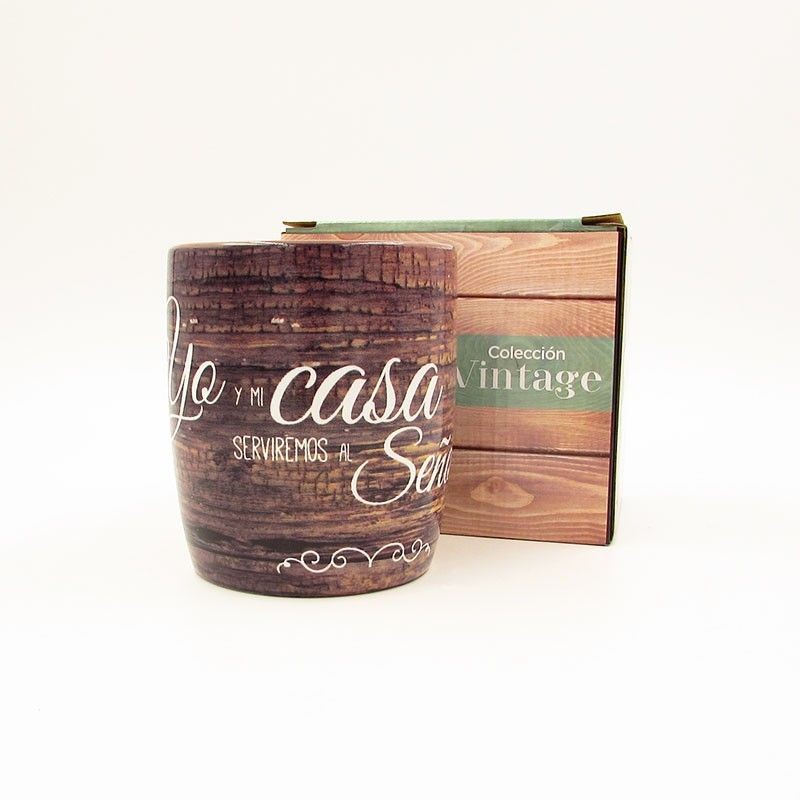 Taza Vintage 3 Josué 24:15