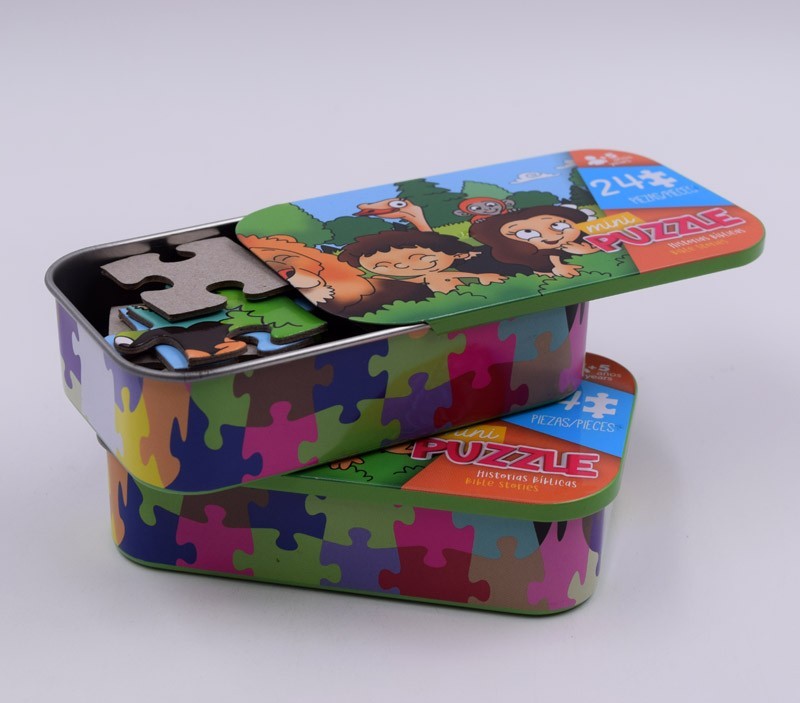 Minipuzzle La Creación. Caja metálica (24 piezas)