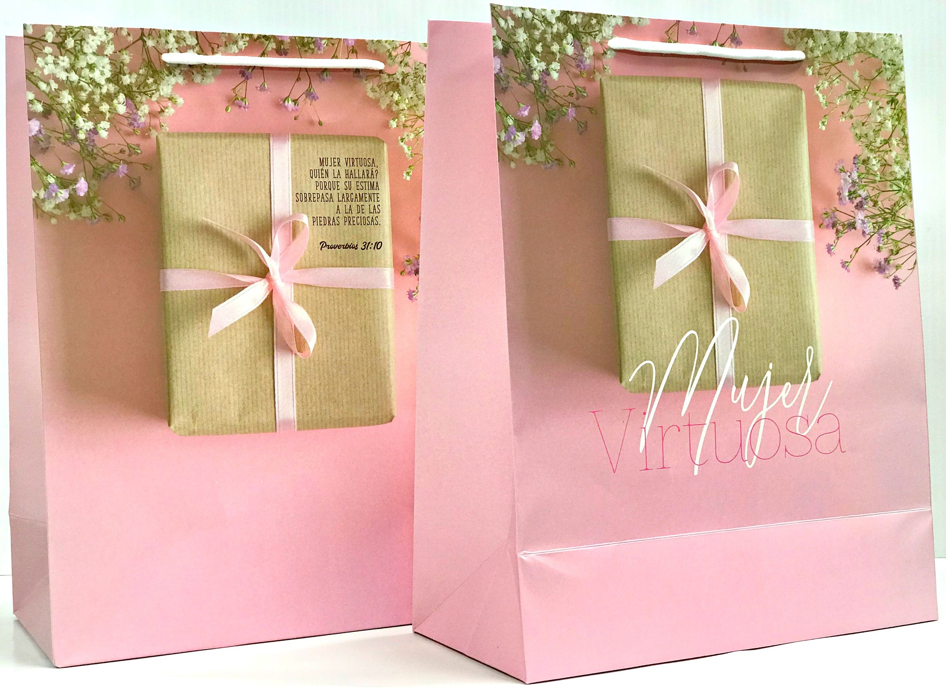 Bolsa de regalo Proverbios 31:10. Papel