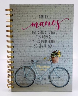 Cuaderno Bicicleta (Proverbios 16:3)
