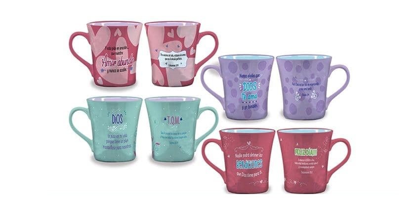 Taza Inspiración Sentimientos. 4 modelos