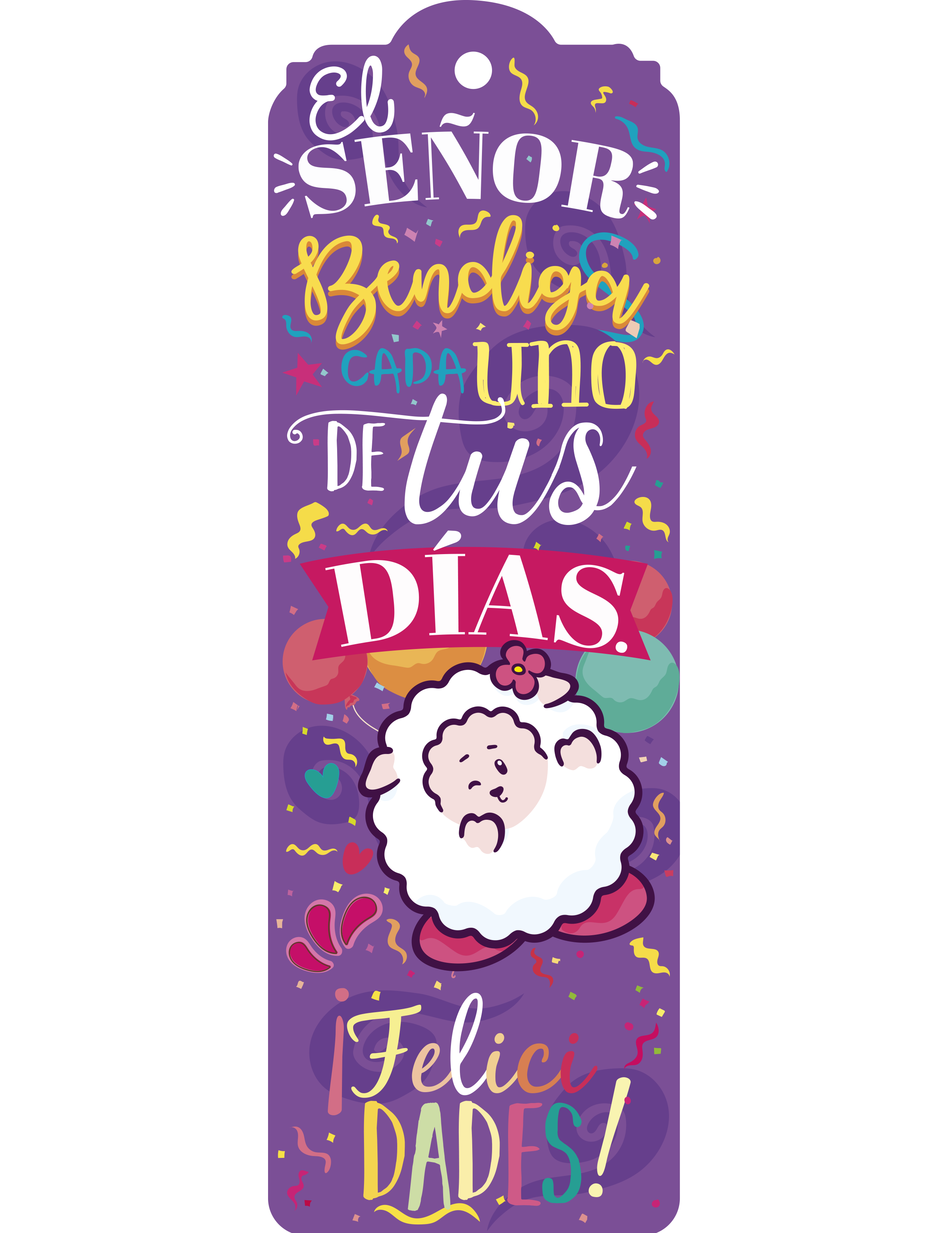 Marcador Borlitas. 6 modelos