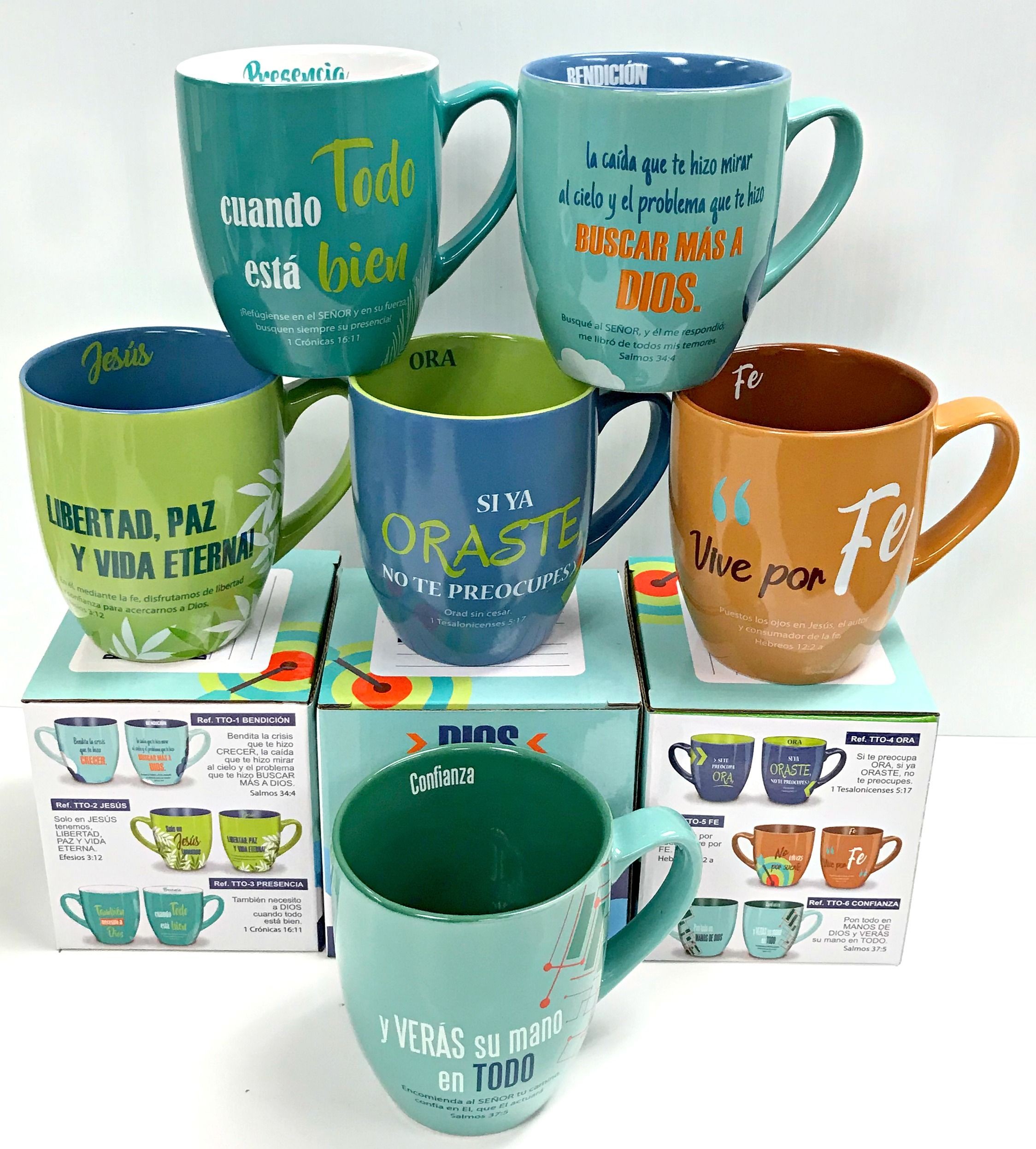 Taza Inspiración Toda ocasión nº 8. 6 modelos