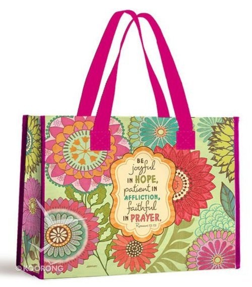Bolsa Joyful flowers. Nylon