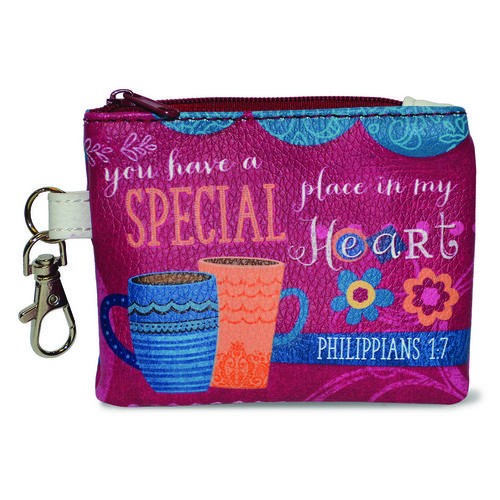 Monedero Special place. Imitación piel