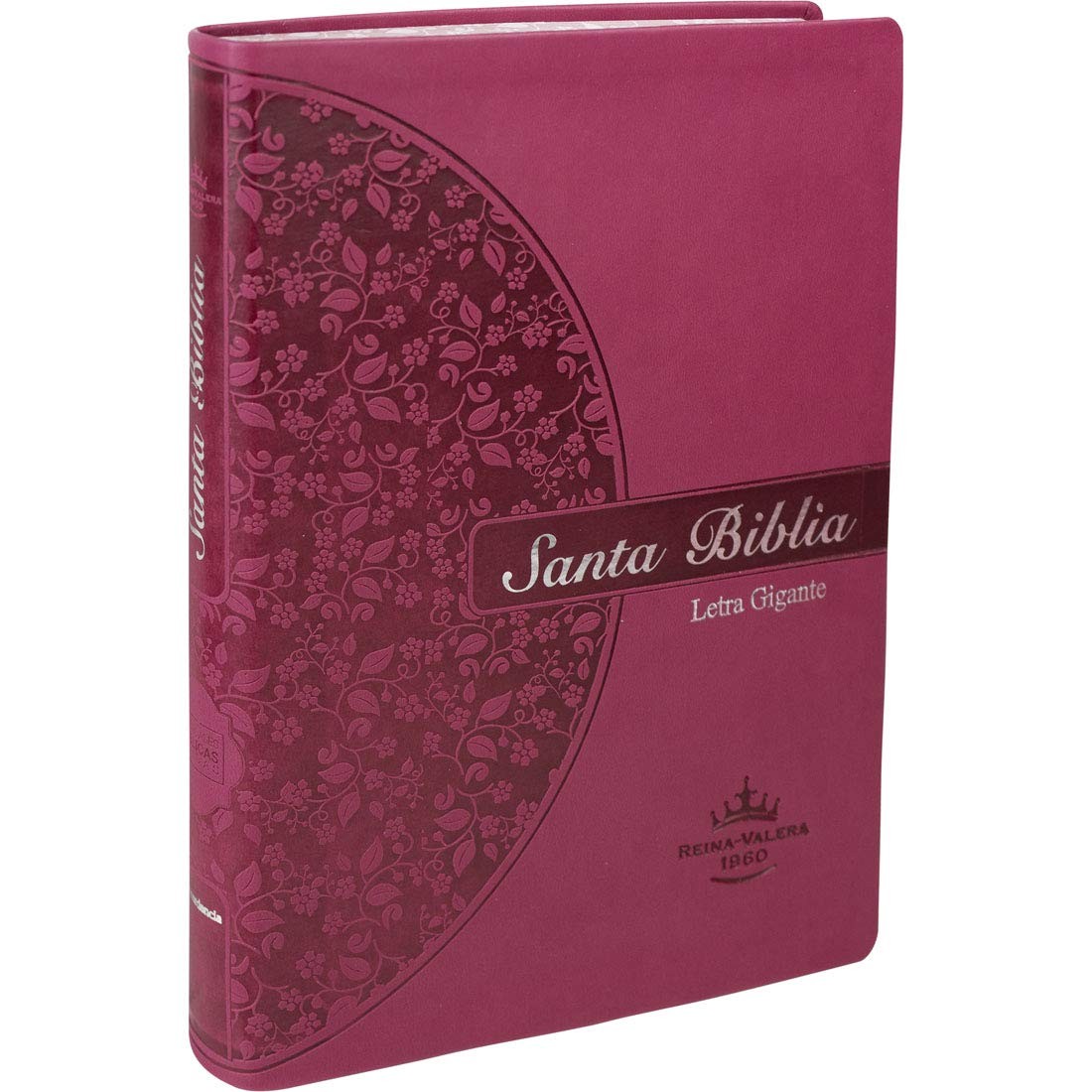 Biblia grande. Letra gigante. 2 tonos. Rosa - RVR60