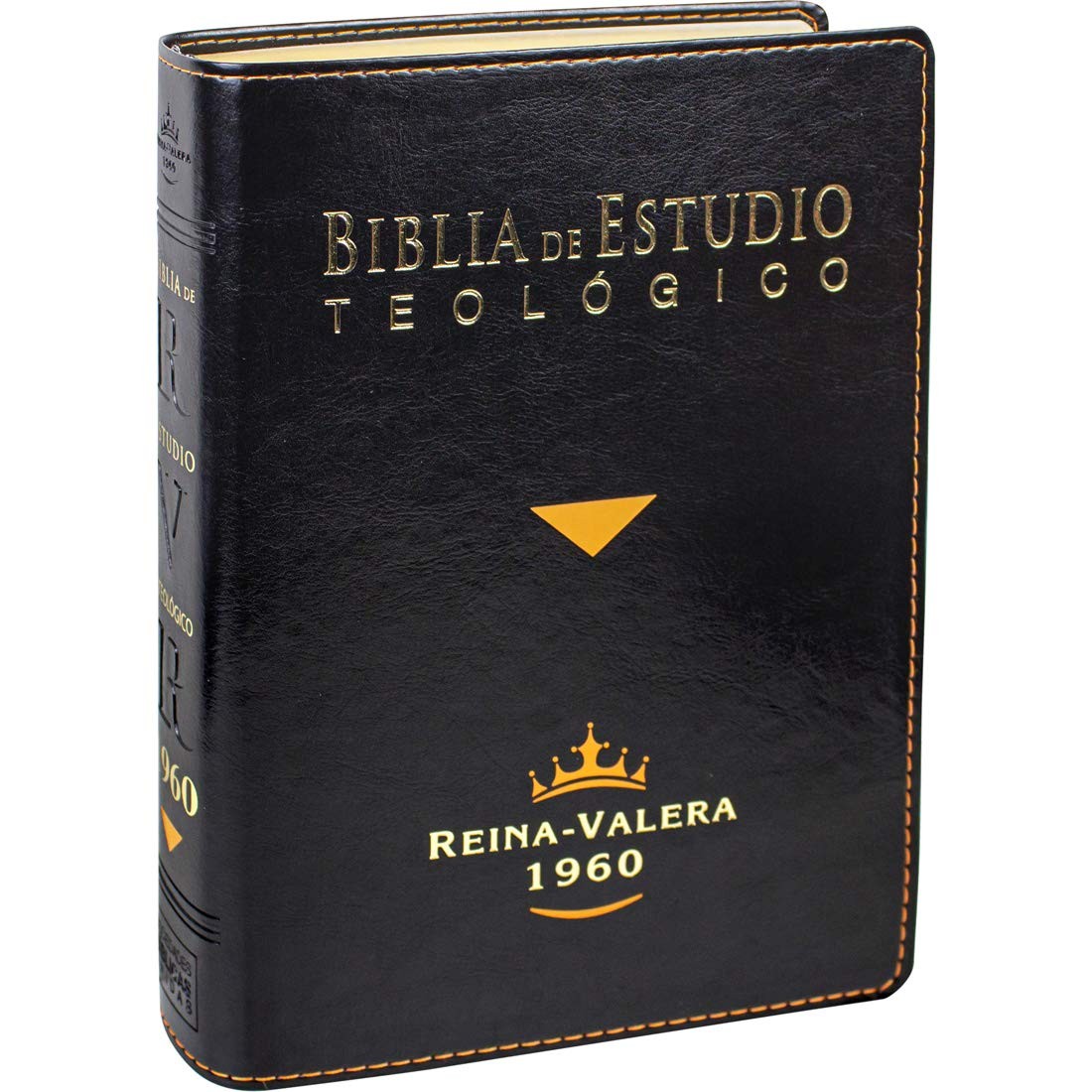 Biblia de estudio teológico. Piel especial. Negro. Índice - RVR60